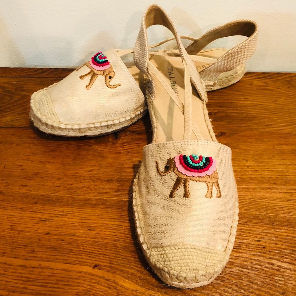 Talbots Elephant Espadrilles